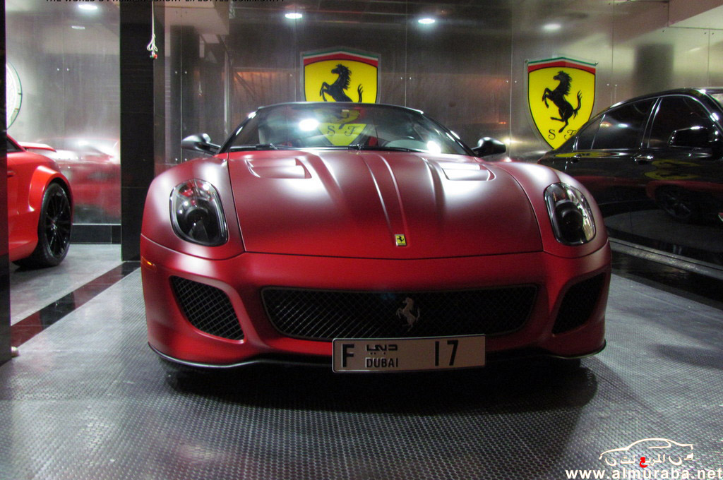 فيراري 599 جي تي او معدلة بلون بنكي في دبي بالصور Ferrari 599 14
