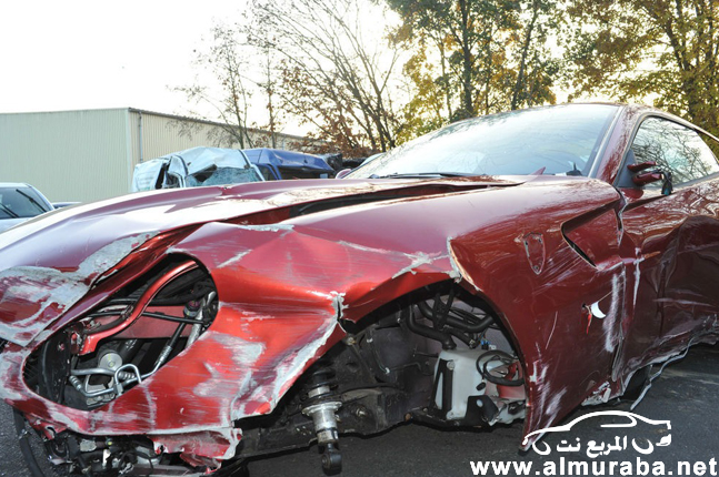 عرض سيارة كرستيانو رونالدو المحطمة "فيراري 599 GTB" للبيع على موقع اي باي الفرنسي بالصور 10