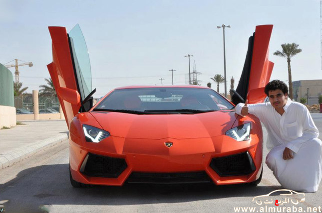 ضياء العيسى اول سعودي يحصل على سيارة Lamborghini Aventador LP-700 16