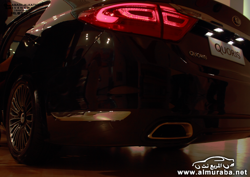كيا كوريس 2014 تقوم بإضافة محرك V8 وتضيف تطويرات تقنية جديدة Kia Quoris 87