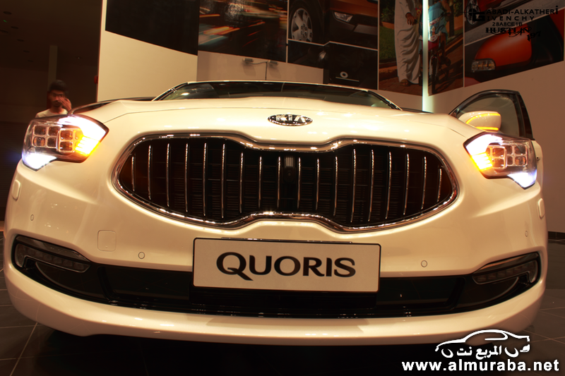 كيا كوريس 2014 تقوم بإضافة محرك V8 وتضيف تطويرات تقنية جديدة Kia Quoris 66