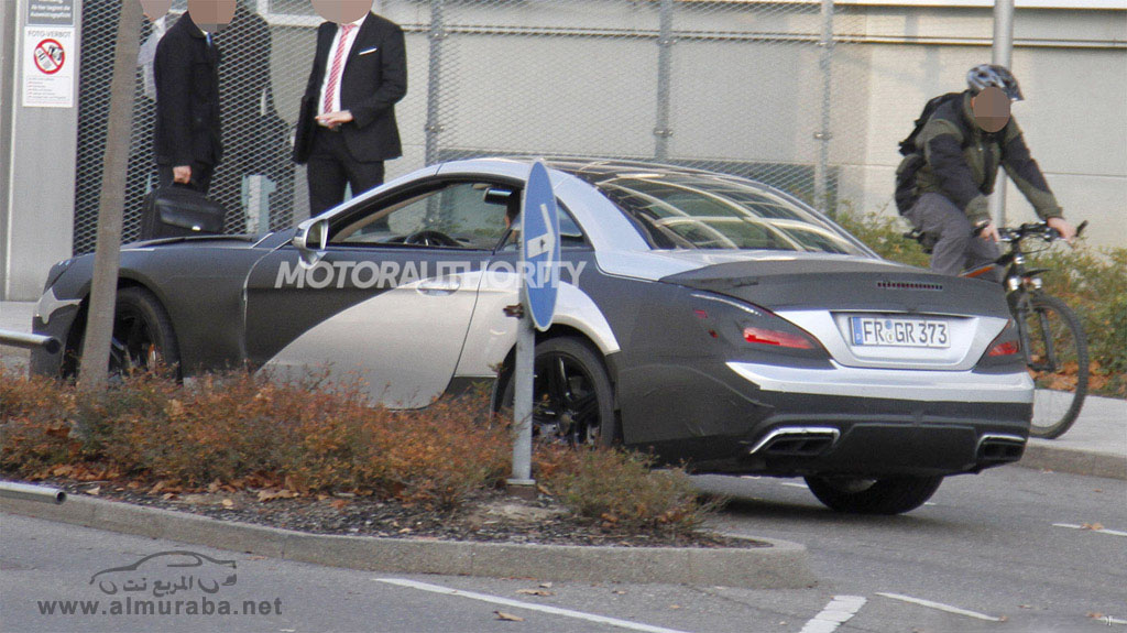 مرسيدس اس ال 2013 كوبيه صور تجسسية Mercedes-Benz SL63 AMG 21