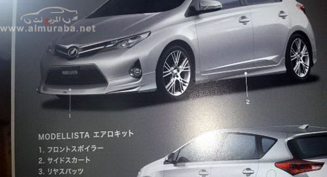 تويوتا اوريس 2013 الجديدة صور مسربه من الكتالوج الرسمي للسيارة Toyota Auris 2013 26