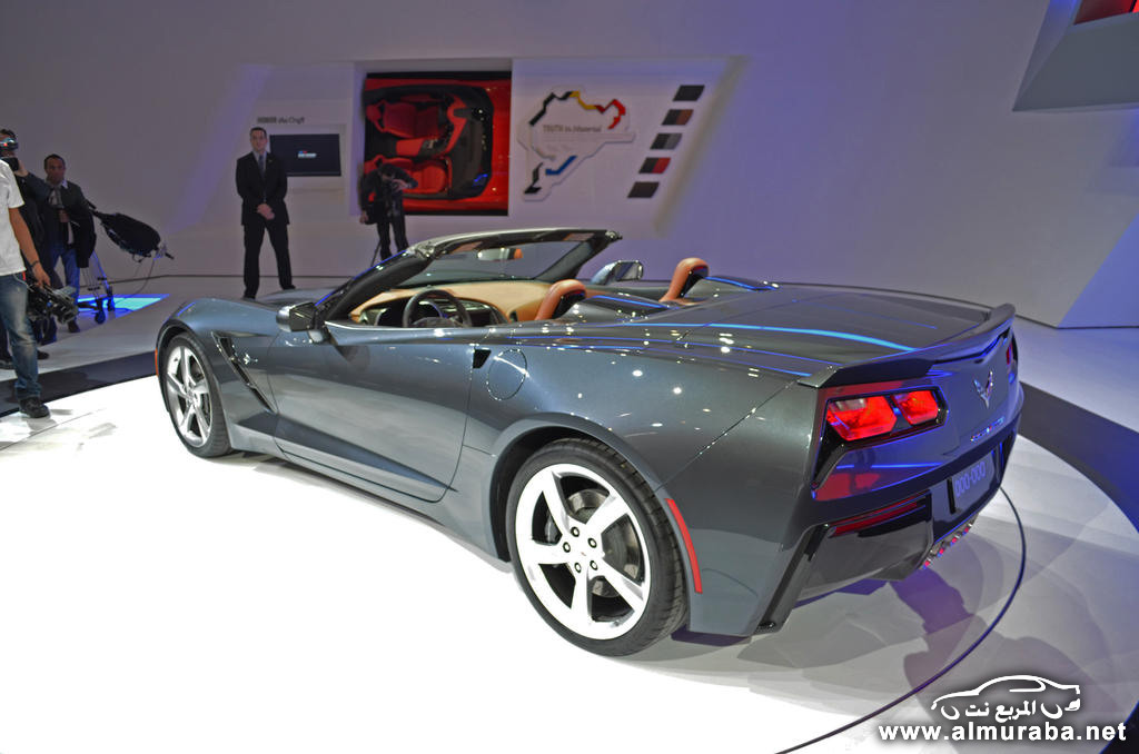 كورفيت ستينجراي المكشوفة 2014 تكشف نفسها في معرض جنيف للسيارات Corvette Stingray 24