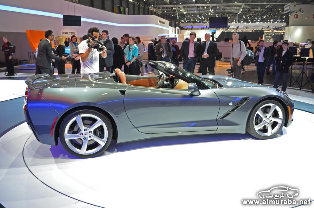 كورفيت ستينجراي المكشوفة 2014 تكشف نفسها في معرض جنيف للسيارات Corvette Stingray 28