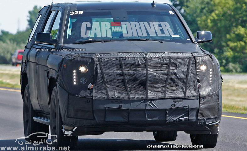 شفرولية تاهو 2014 صور تجسسية جمس يوكن 2014 بشكله الجديد Chevrolet Tahoe GMC Yukon 26