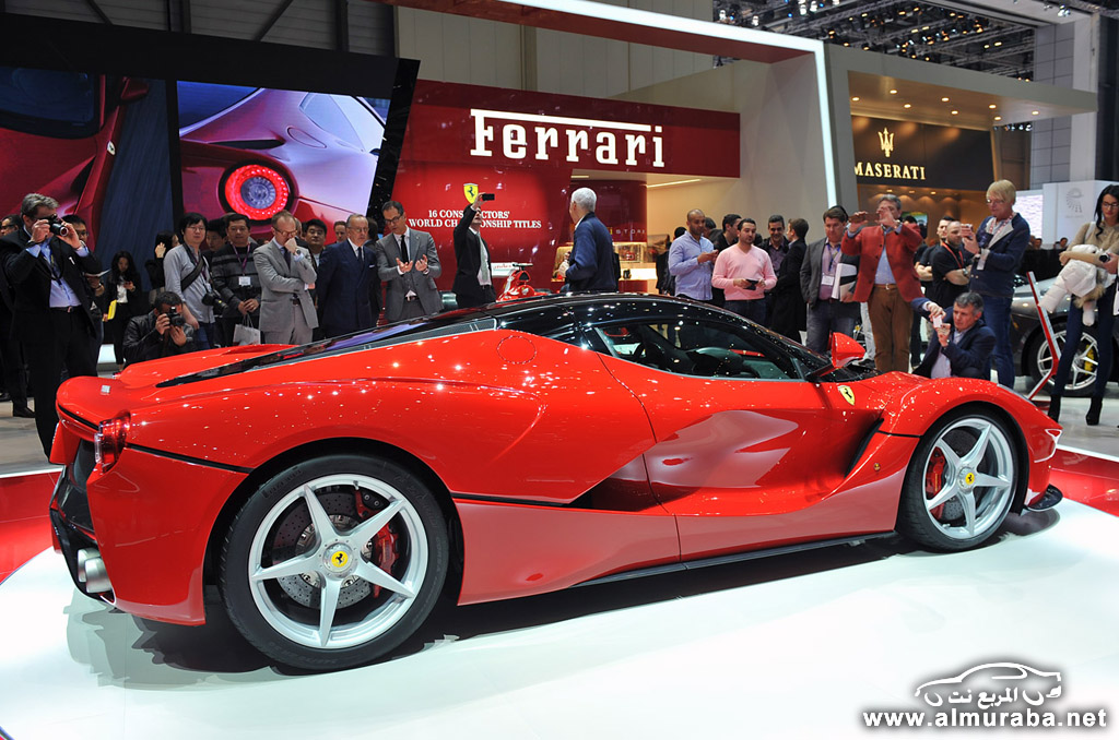 فيراري 2014 تكشف نفسها اخيراً في معرض جنيف أكثر من 30 صور حصرية Ferrari LaFerrari 55