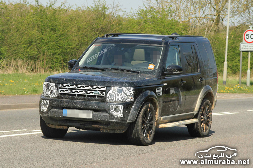 التقاط اول صور تجسسية لسيارة لاند روفر ديسكفري 2014 الجديدة Land Rover Discovery 15