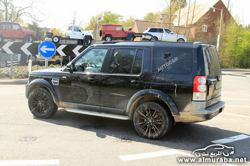 التقاط اول صور تجسسية لسيارة لاند روفر ديسكفري 2014 الجديدة Land Rover Discovery 17