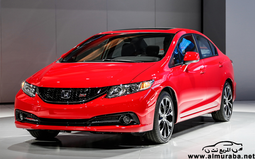 هوندا سيفيك 2013 بالشكل الجديد كلياً صور واضحة واسعار ومواصفات Honda Civic 2013 1
