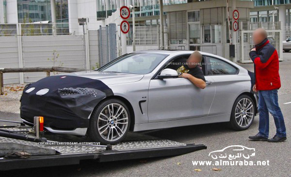 اول صور تجسسية لسيارة بي ام دبليو 2014 الفئة الرابعة الكوبيه الجديدة كلياً BMW Series-4 2014 27