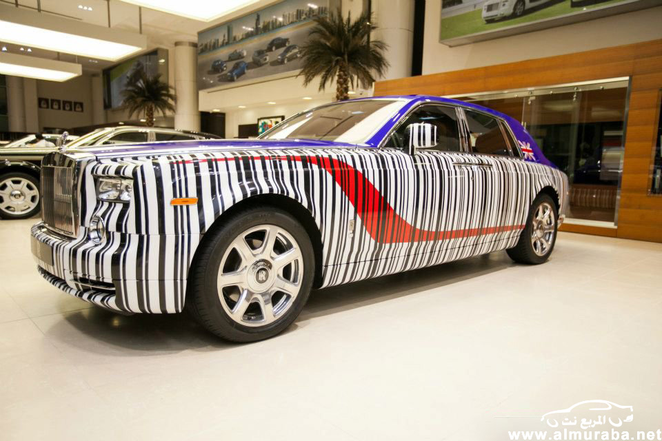 رولز رويس فانتوم بلمسات المصمم العربي "البجالي" في معرض دبي موتورز Rolls-Royce Phantom 15