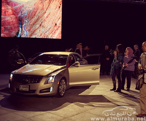 كاديلاك ايه تي اس 2013 الجديدة تتواجد في الإمارات اخيراً في احتفال اقامته كاديلاك Cadillac ATS 2013 5