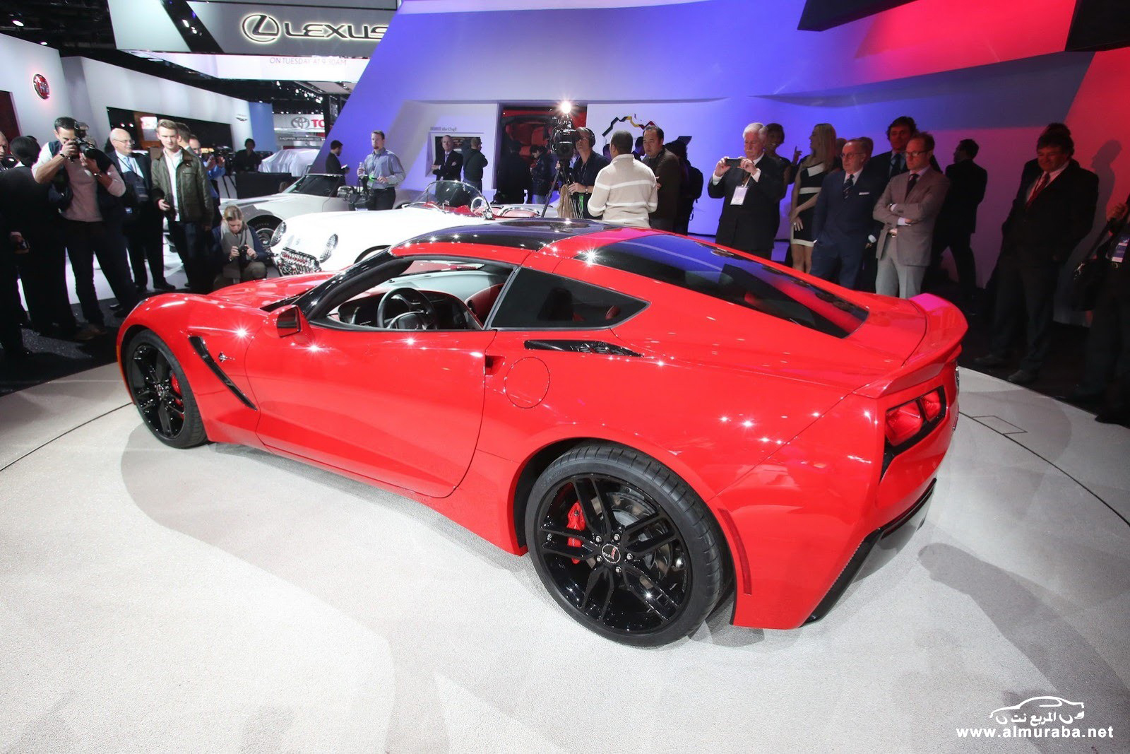 بيع أول كورفيت 2014 بسعر 4 ملايين ريال في مزاد باريت جاكسون بالصور Corvette 2014 3