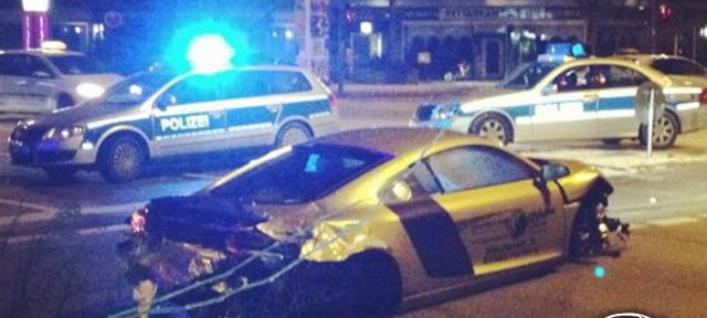 شخص يسرق سيارة اودي R8 الفاخرة لعربي في “المانيا” كان يقضي سهرته مخموراً “بالصور”