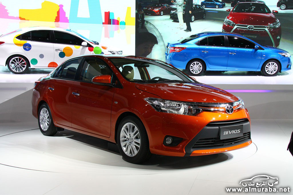 تويوتا يارس 2014 تدشن نفسها في معرض شنغهاي بالصين بأسم “فيوس” Toyota Yaris