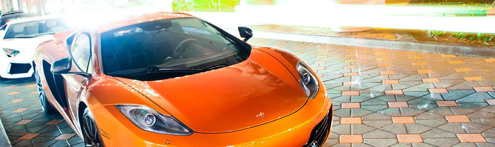 مكلارين تحصل على اجمل صورة لسيارتها 12C باللون البرتقالي McLaren 12C