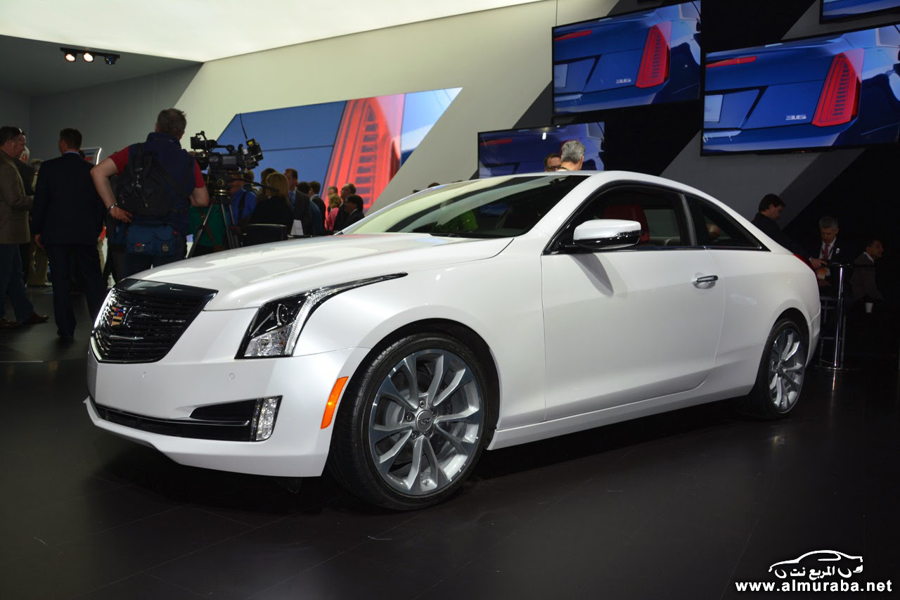 2015 Cadillac ATS Coupe Detroit 2014 Photos (4)