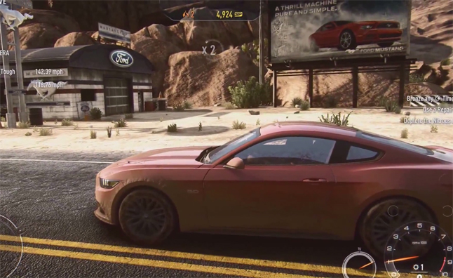 فورد موستنج 2015 تتواجد في لعبة نيد فور سبيد Ford Mustang 2015 5