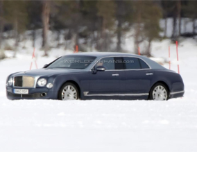 "بالصور" بنتلي مولسان الطويلة LWB تظهر لأول مرة خلال اختبارها Bentley Mulsanne 4