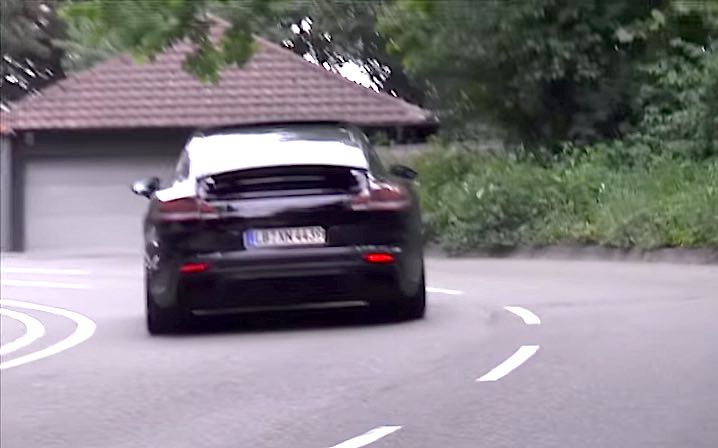 2016-Porsche-Panamera-Spy-Shots-Captured-on-Video-from-far