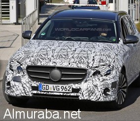 "صور تجسسية" مرسيدس اي كلاس 2017 ستيشن واجن الجديدة كلياً تظهر خلال اختبارها Mercedes-Benz E-Class 3