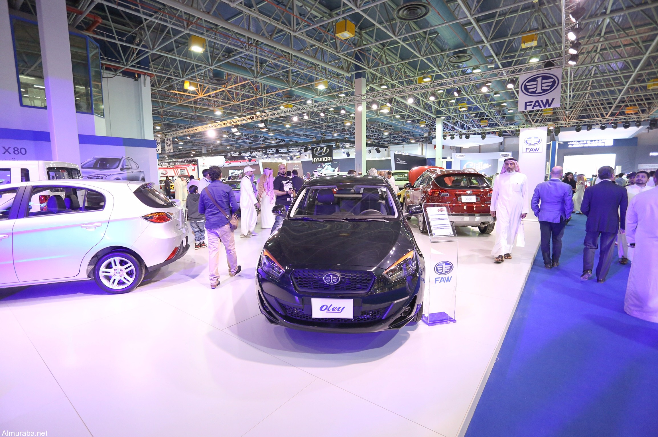 سيارات "فاو" تستعرض سياراتها وتبهر الزوار في المعرض السعودي الدولي للسيارات 4