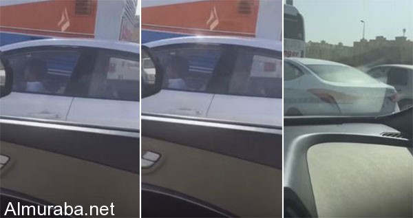 “فيديو” طفل يقود سيارة وسط زحام طريق الحرمين بجدة