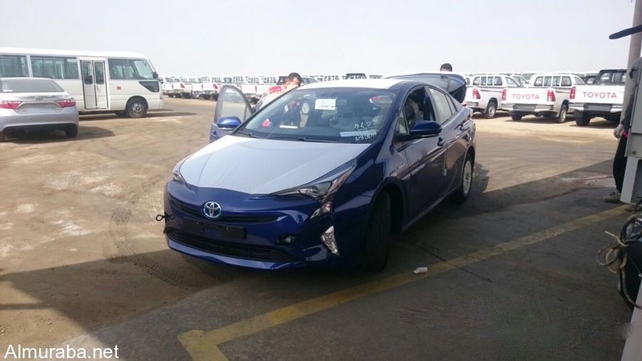 “بالصور” وصول تويوتا بريوس الجديدة 2016 الى مدينة جدة في نسخة خاصة لإختبارها في السعودية Toyota Prius