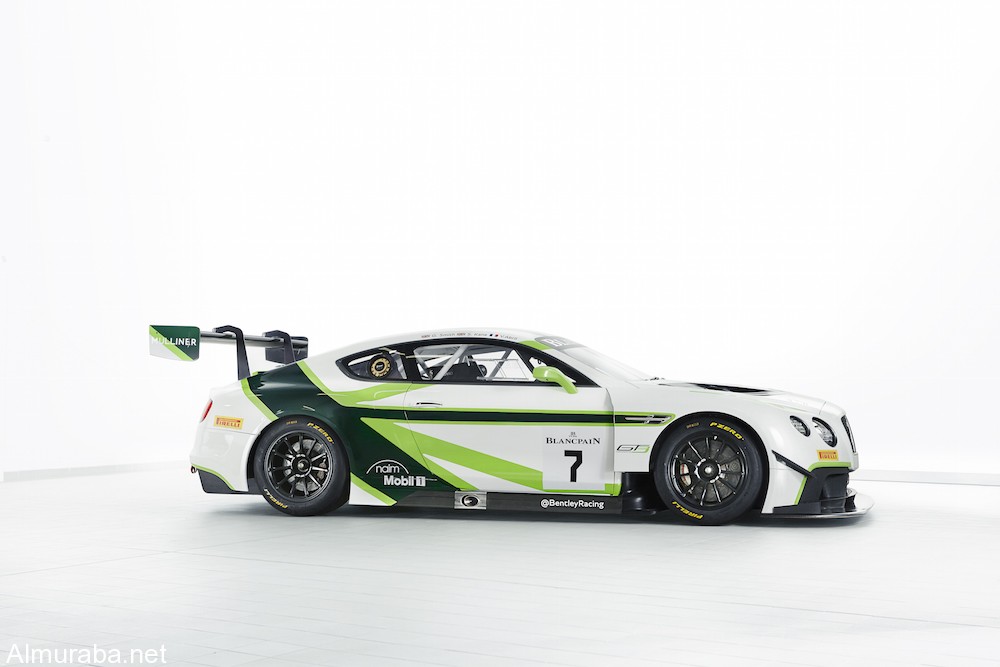 بنتلي تحدث سيارتها كونتينينتال جي تي ثري اس الجديدة للمشاركة في سباق التحمل Bentley Continental GT3s 5