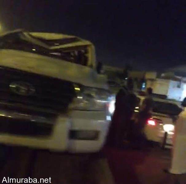 “فيديو” الإطاحة بمفحط تعرض لحادث وانقلبت سيارته عدة مرات أثناء ممارسته التفحيط