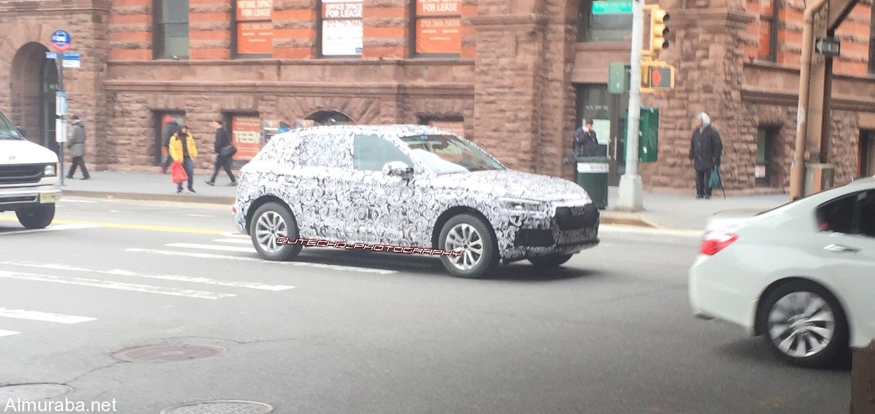 رصد سيارة "أودي" Q5 بنيويورك Audi 2018 1