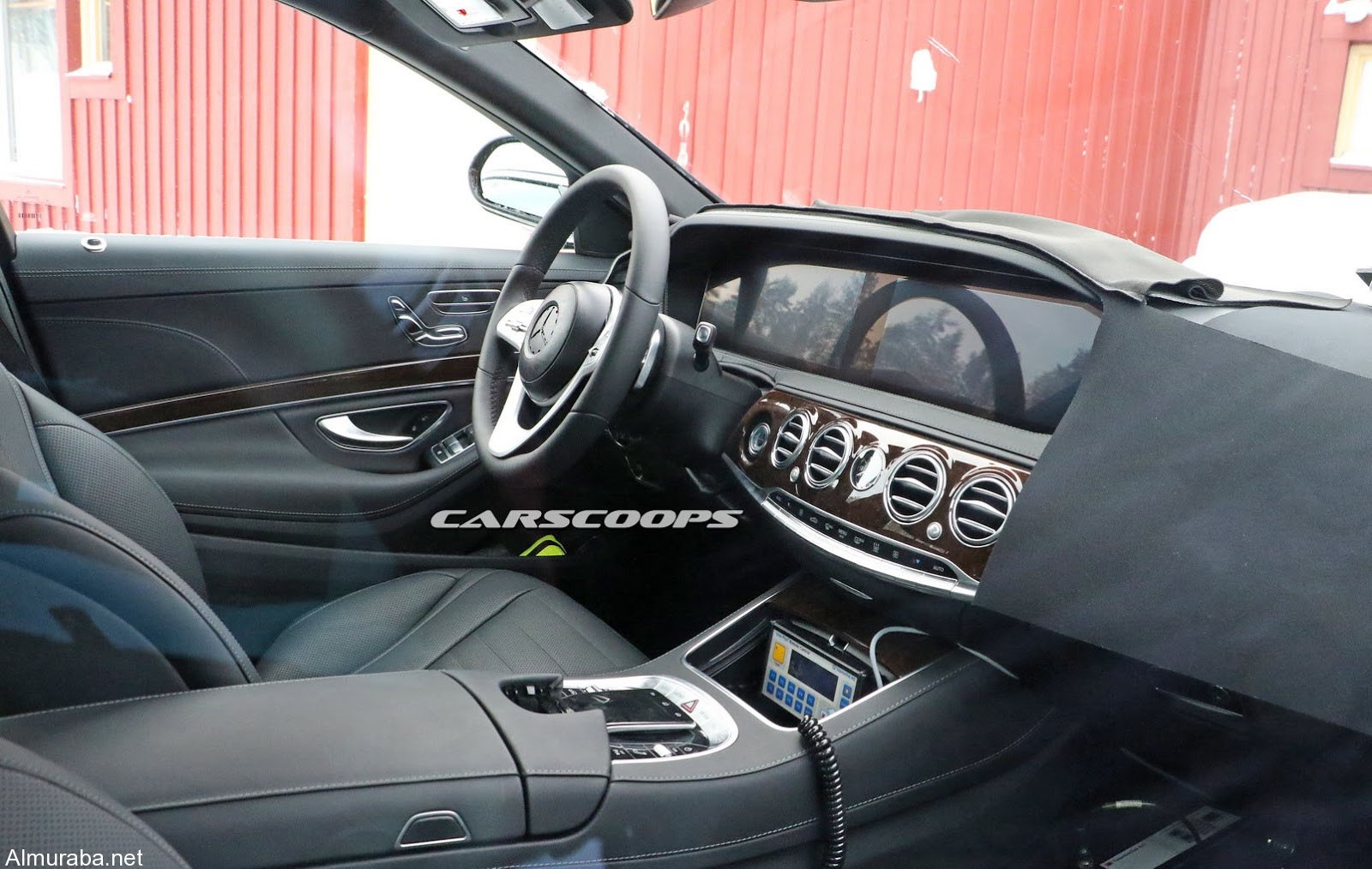 "صور تجسسية" لسيارة "مرسيدس بنز" S-Class موديل عام 2018 Mercedes 9