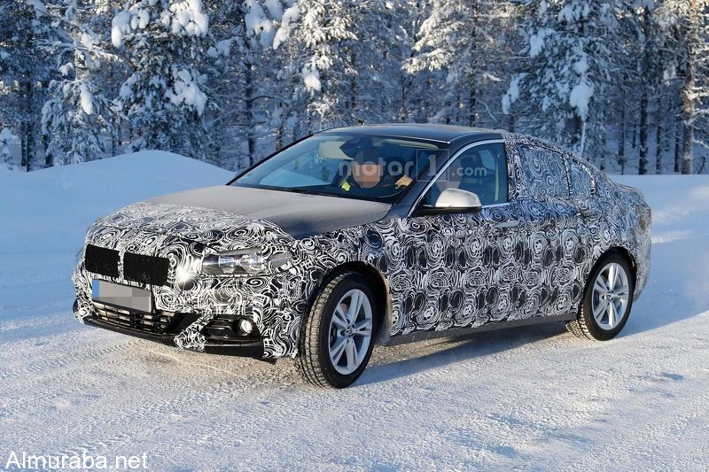 "صور تجسسية" بي إم دبليو سيدان العائلية من الفئة الأولى BMW 2017 13