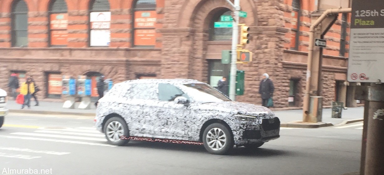 رصد سيارة "أودي" Q5 بنيويورك Audi 2018 2