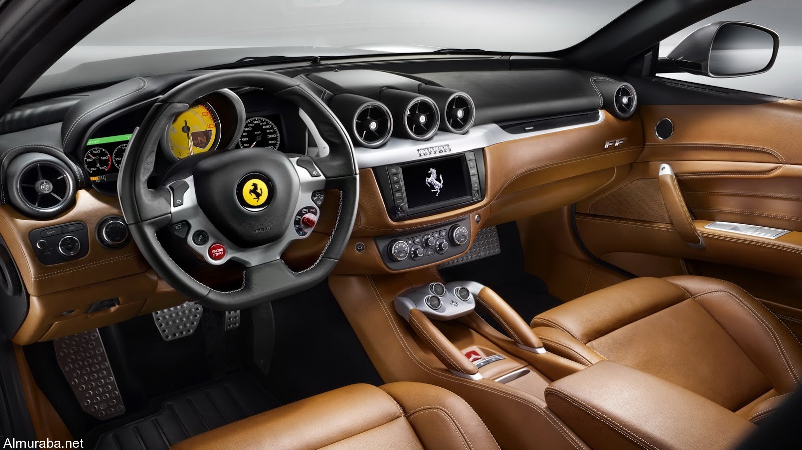 استعراض سيارة "فيراري" GTC4 لوسو المحدّثة من فيراري Ferrari 2016 FF 3