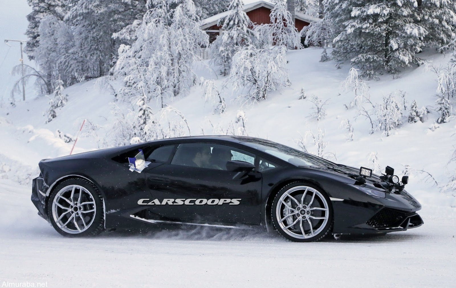 "صور تجسسية" لسيارة لامبورجيني هوراكان القادمة Lamborghini 7
