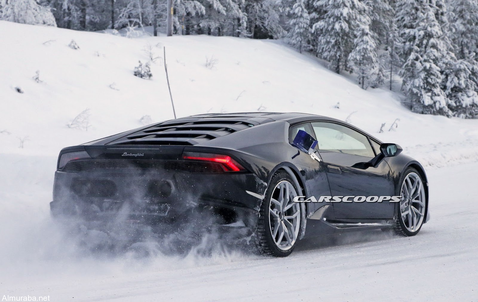 "صور تجسسية" لسيارة لامبورجيني هوراكان القادمة Lamborghini 9