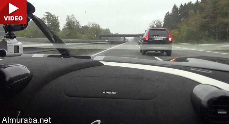 سيارة "كوينجسيج" أجيرا R الرياضية الخارقة تفجر سرعتها على طرقات ألمانيا Koeingsegg 1