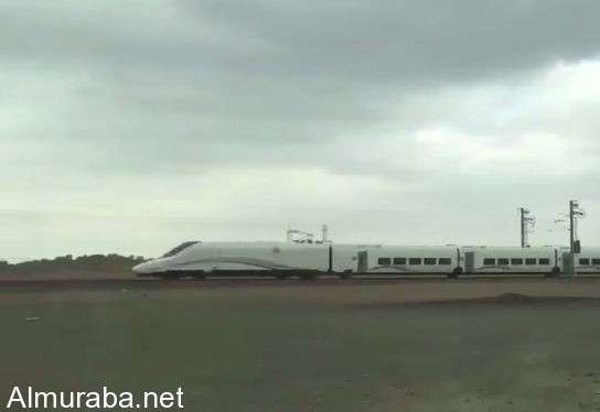 “فيديو” شاهد قطار الحرمين في انطلاقة تجريبية من المدينة إلى مدينة الملك عبدالله الإقتصادية