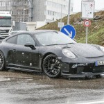 "صور تجسسية" لسيارة "بورش" المرتقبة Porsche 911 GT3 2017 2