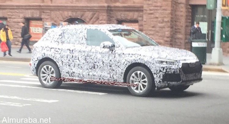 رصد سيارة "أودي" Q5 بنيويورك Audi 2018 1
