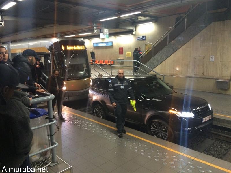 “فيديو” بلجيكي يقود سيارته داخل نفق مترو لمسافة طويلة