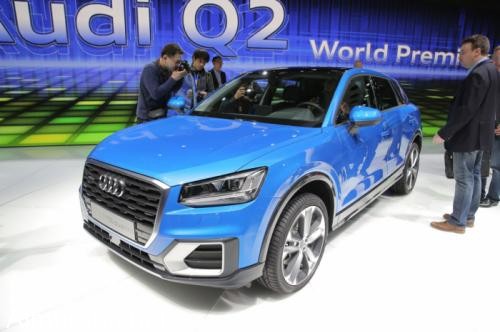 إطلاق سيارة "أودي" Q2 كروس أوفر صغيرة الحجم بمعرض سيارات جنيف Audi 2017 2