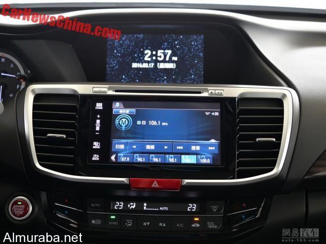 "بالصور" طرح سيارة هوندا أكورد الجديدة في سوق السيارات الصينية 2016 Honda 4