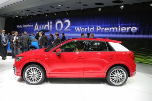 إطلاق سيارة "أودي" Q2 كروس أوفر صغيرة الحجم بمعرض سيارات جنيف Audi 2017 9