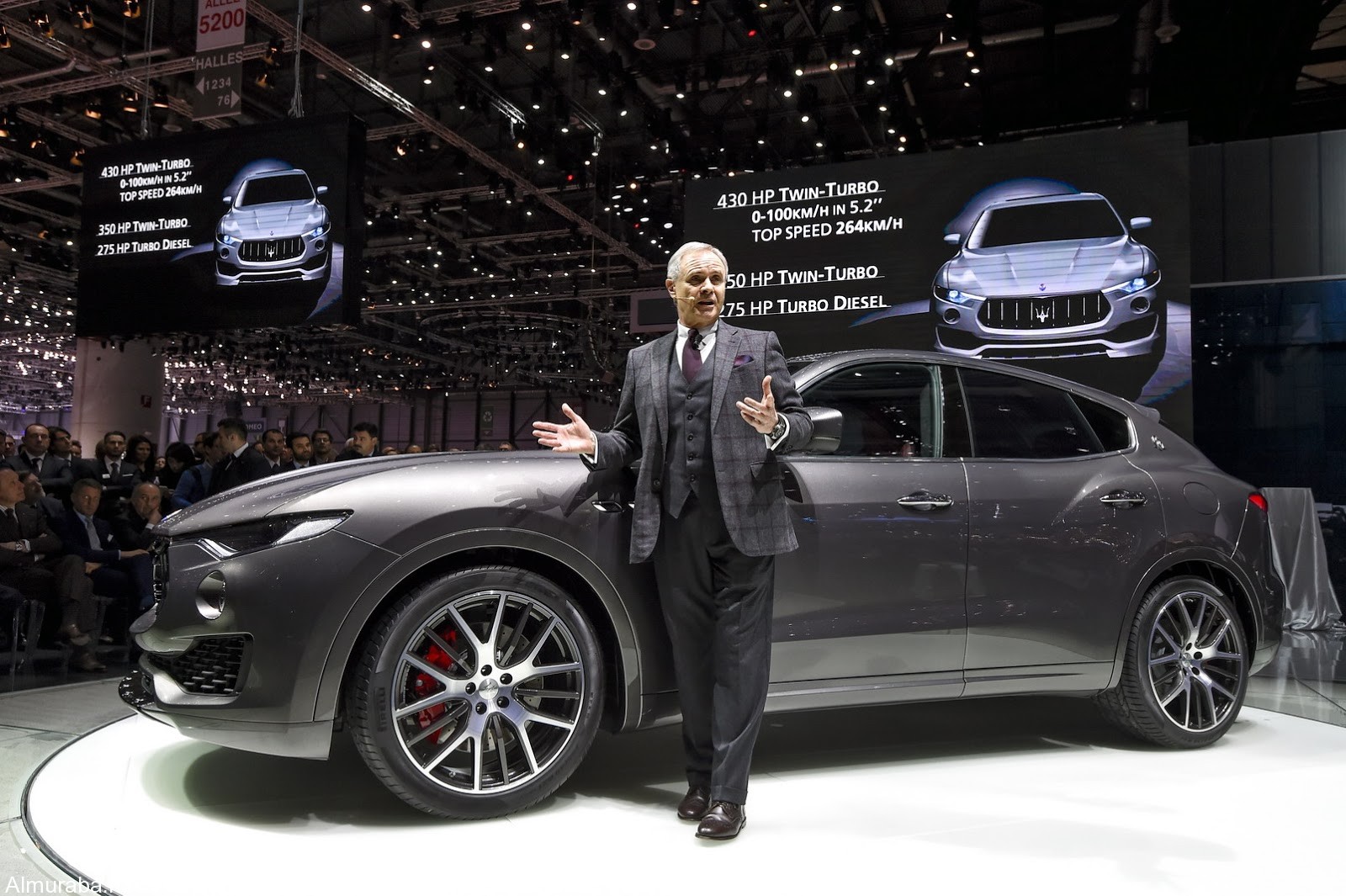 إطلاق سيارة "مازيراتي" ليفانتي الرياضية متعددة الأغراض بمعرض سيارات جنيف Maserati 2017 8