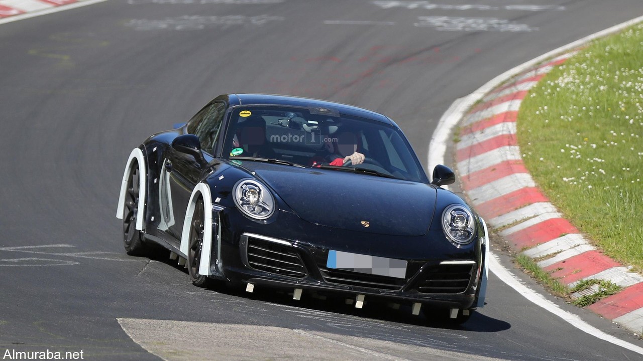 الجيل القادم من "بورش" 911 يصل إلى حلبة نوربورغرينغ لإجراء اختبارات عليه Porsche 3