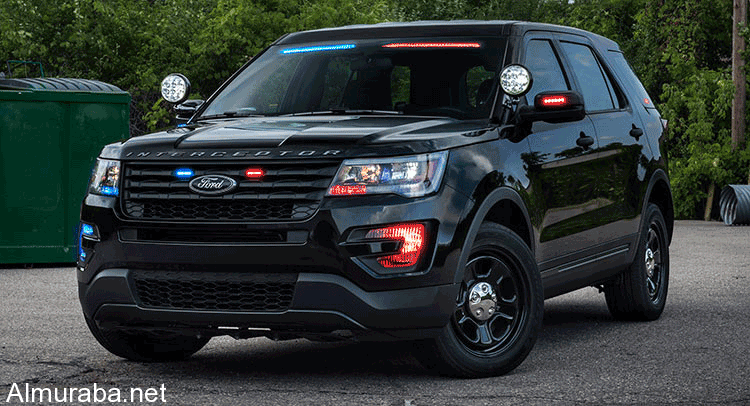 "فورد" تقدم نظام إضاءة مساعد لسيارات SUV الشرطة Ford 2017 3