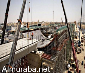 ”بالصور” شاهد ظهور معالم المحطات العلوية “لقطار الرياض”